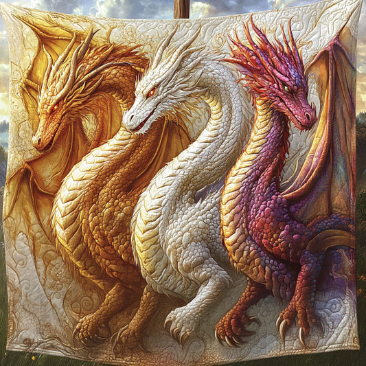 Dragon Dance Quilted Blanket NCU0NT6172