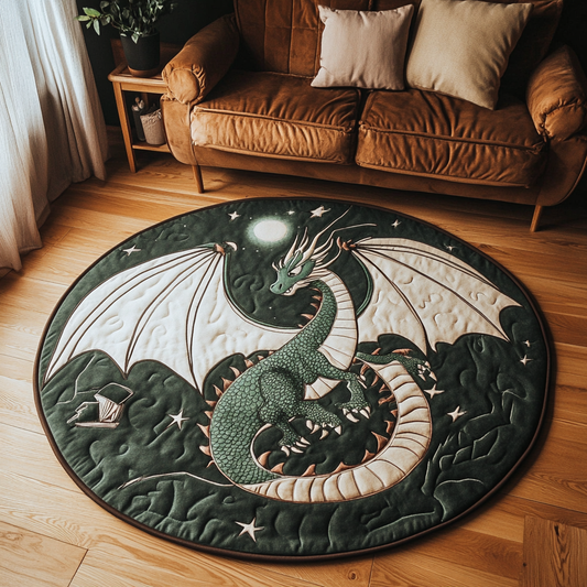 Dragon Essence Quilted Round Mat NCU0DK7454