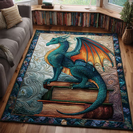 Dragon Flame Area Rug NCU0DK10220