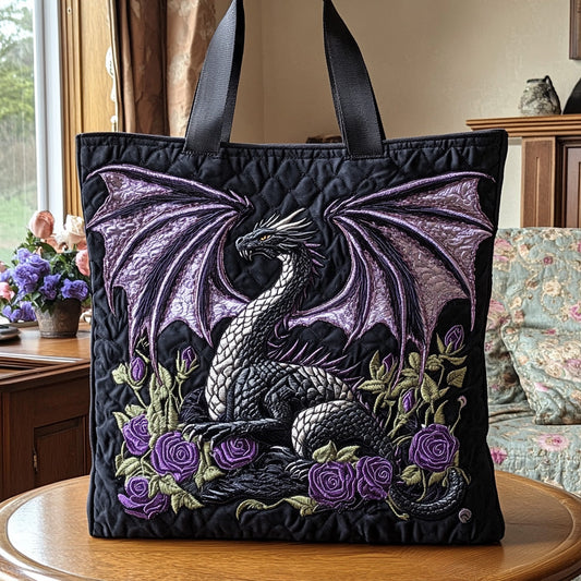 Dragon Flight Quilted Tote Bag NCU0DV6807
