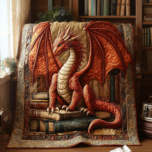 Dragon Fury Quilted Blanket NCU0DV3550