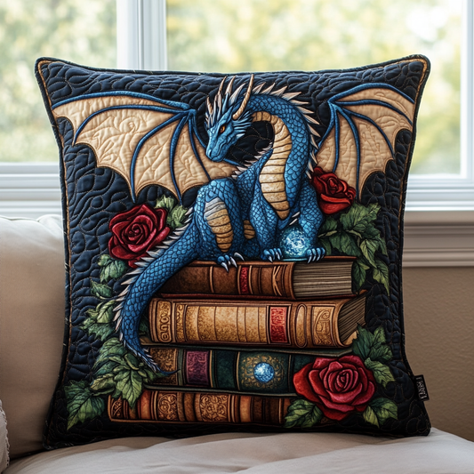 Dragon Fury Quilted Pillow Case NCU0DK8335