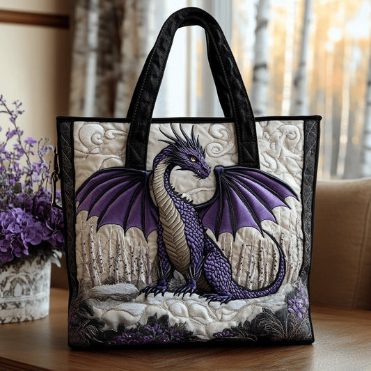 Dragon Heart Quilted Tote Bag NCU0DV6809