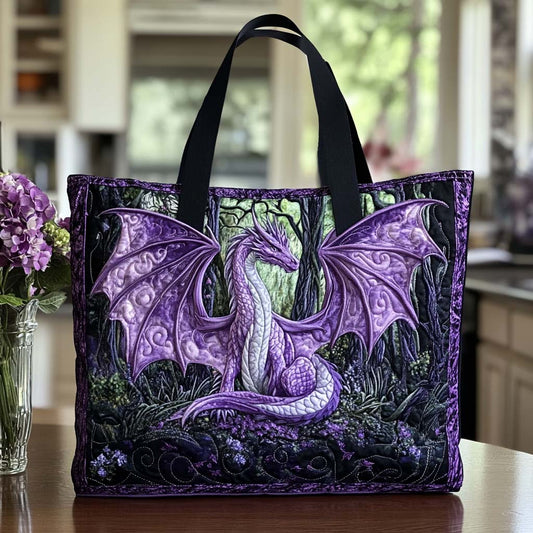 Dragon Jewel Spirit Quilted Tote Bag NCU0NT8450