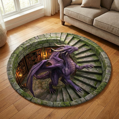 Dragon Lair Round Carpet NCU0TV1808