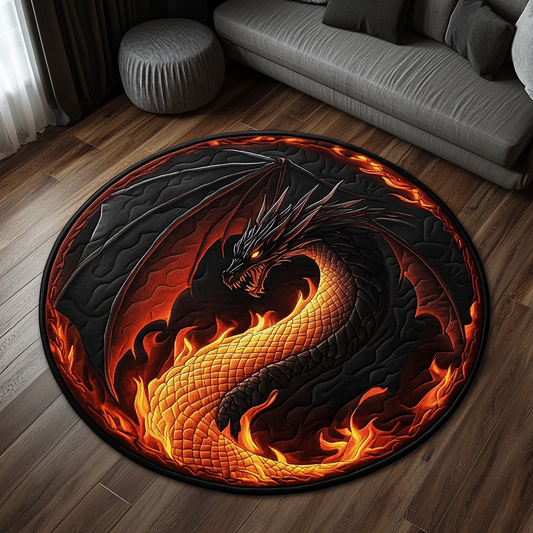 Dragon Quest Quilted Round Mat NCU0DK7452