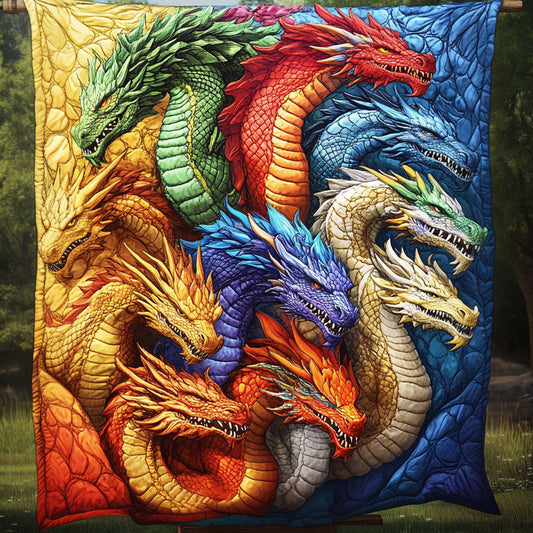 Dragon Roar Quilted Blanket NCU0NT6173