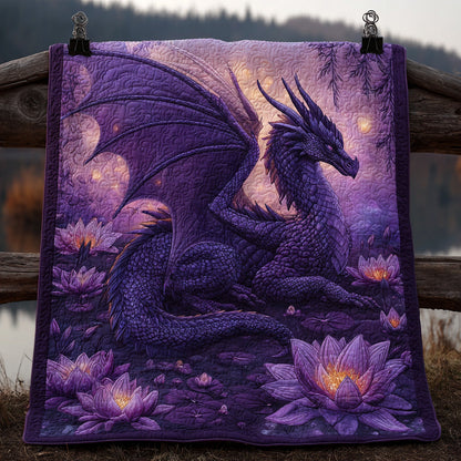 Dragon Shadow Quilted Blanket NCU0DV6299