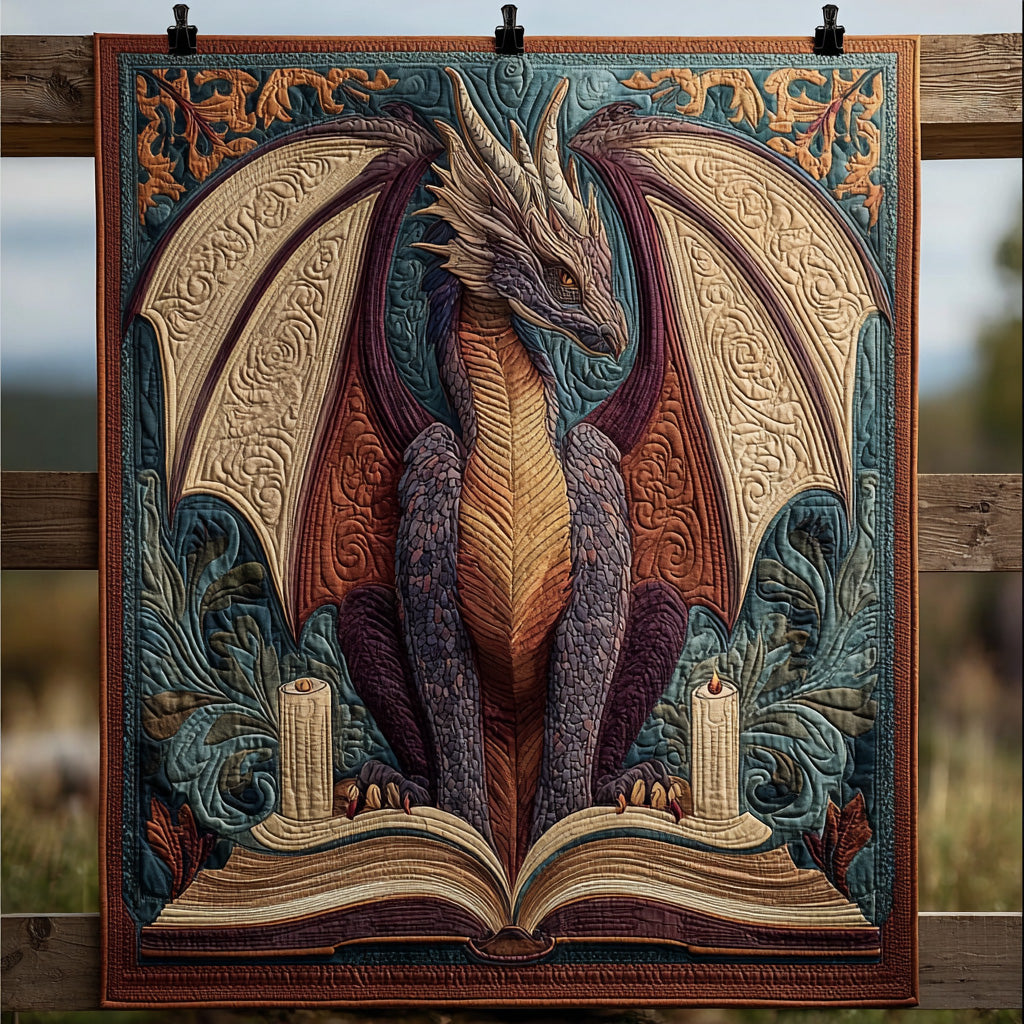 Dragon Song Quilted Blanket NCU0DV6300