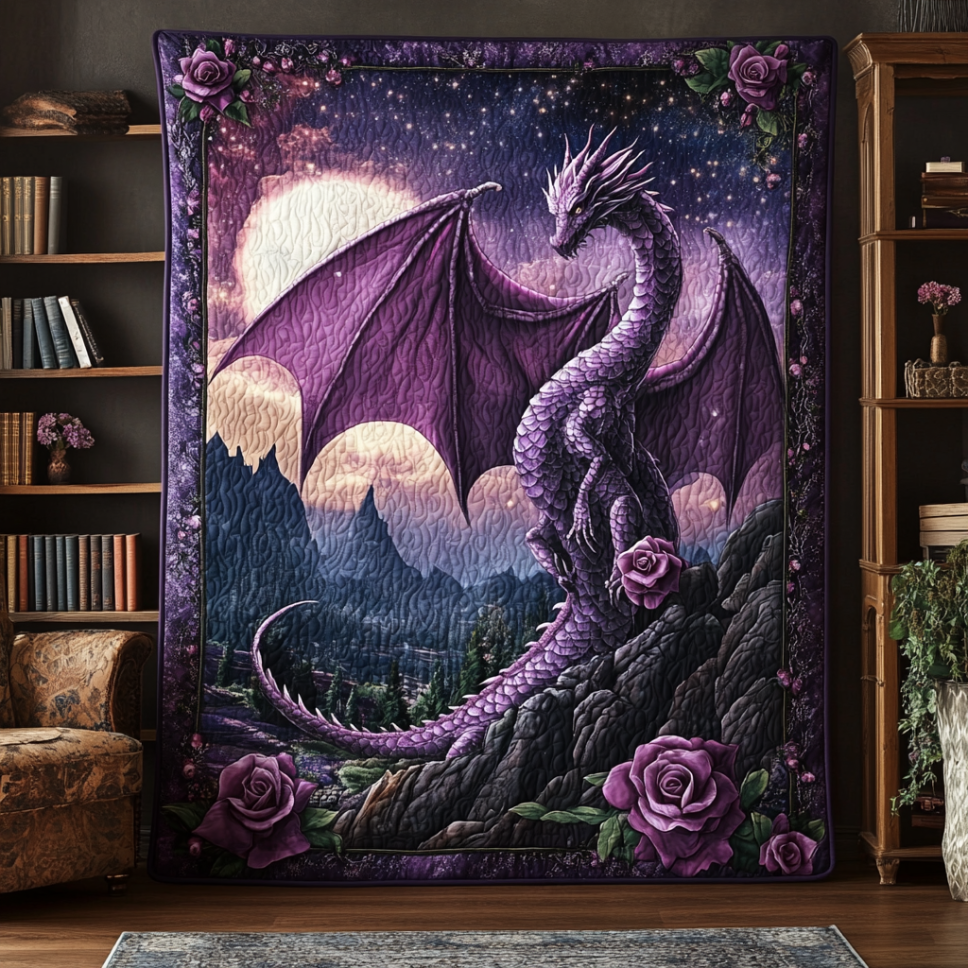 Dragon Soul Quilted Blanket NCU0DV5117