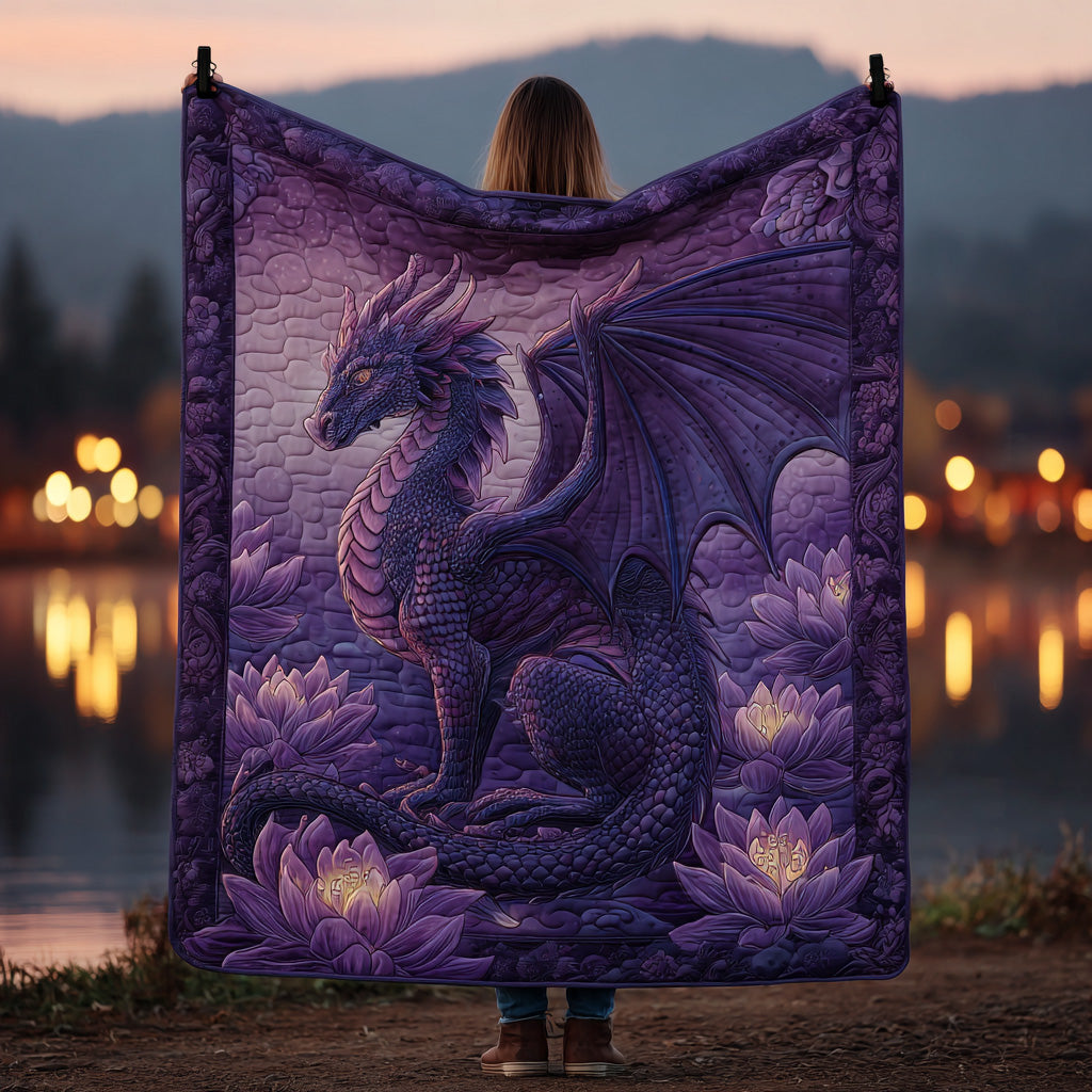Dragon Storm Quilted Blanket NCU0DV6305
