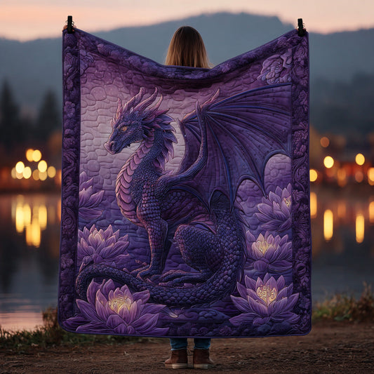Dragon Storm Quilted Blanket NCU0DV6305