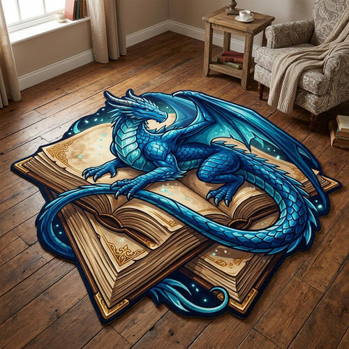 Dragon Tome Custom Shape Area Rug NCU0TD2648