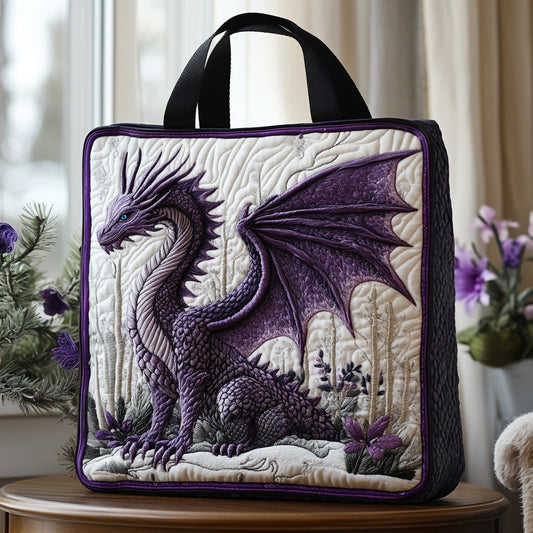 Dragon Whisper Quilted Tote Bag NCU0DV6810