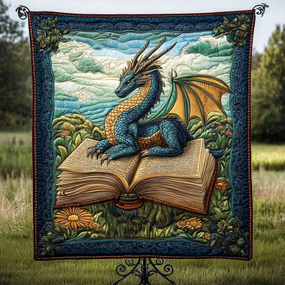 Dragon Wisdom Quilted Blanket NCU0NT4288