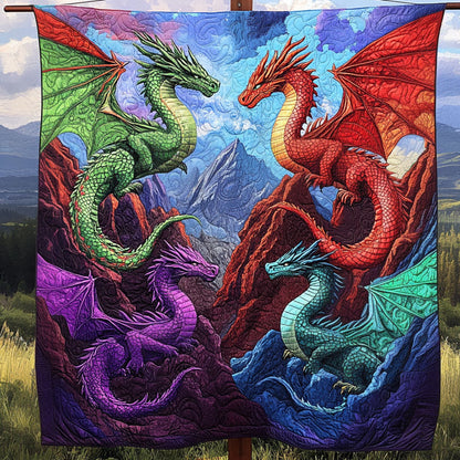 Dragonflight Quilted Blanket NCU0NT6174
