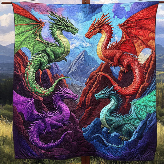 Dragonflight Quilted Blanket NCU0NT6174