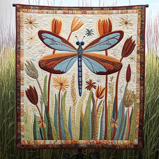 Dragonfly Bliss Quilted Blanket NCU0PT6502