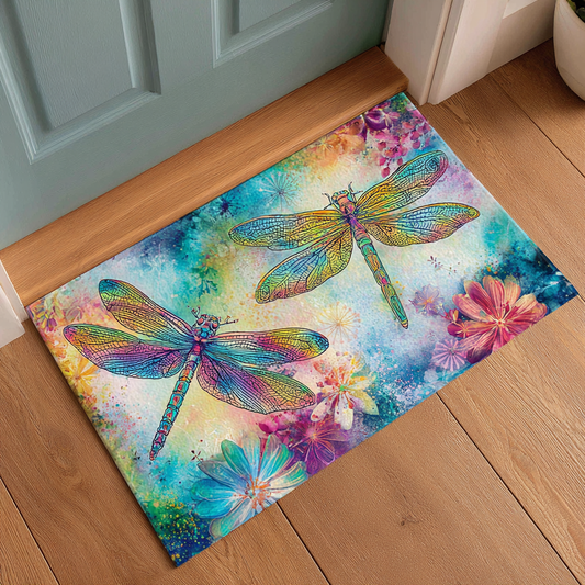 Dragonfly Bloom Doormat NCU0DK10195