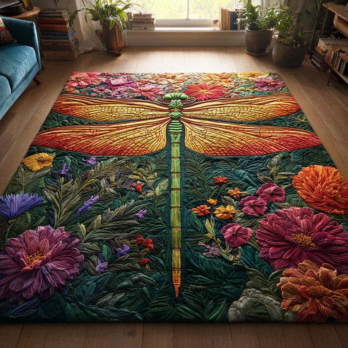 Dragonfly Calm Area Rug NCU0DV9216