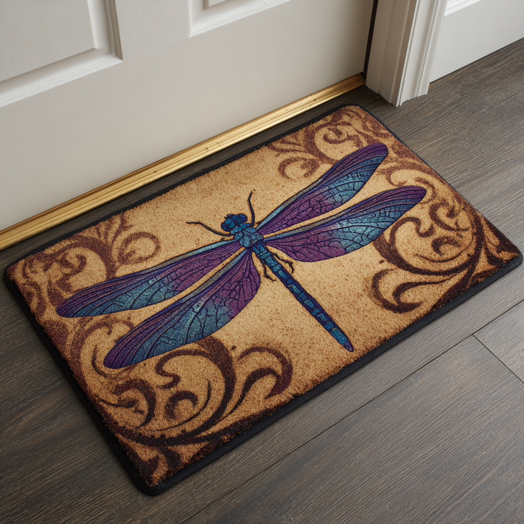 Dragonfly Charm Doormat NCU0DK10193
