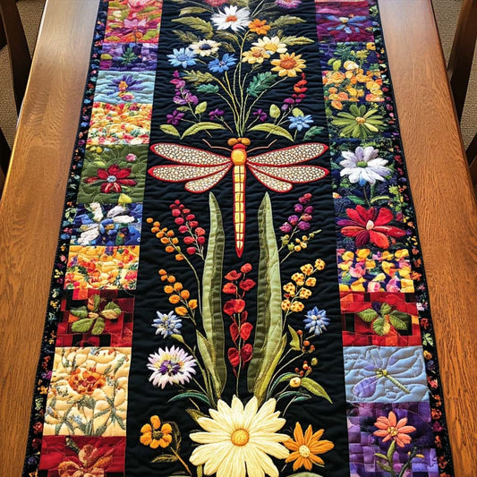 Dragonfly Delight Quilted Table Runner NCU0NT10399