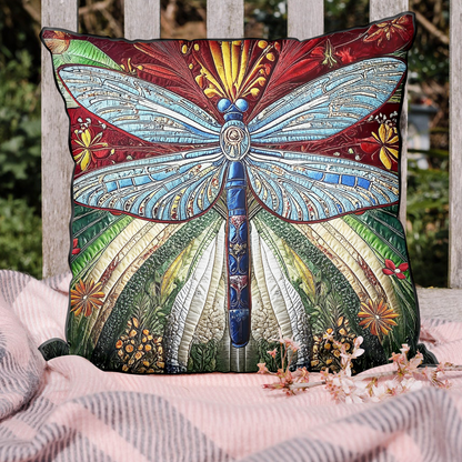 Dragonfly Dreams Quilted Pillow Case NCU0DK6168