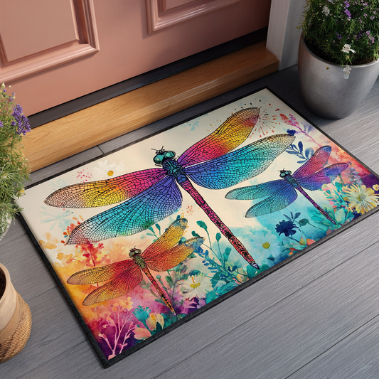 Dragonfly Garden Doormat NCU0DK10194