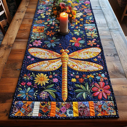 Dragonfly Grace Quilted Table Runner NCU0NT10402