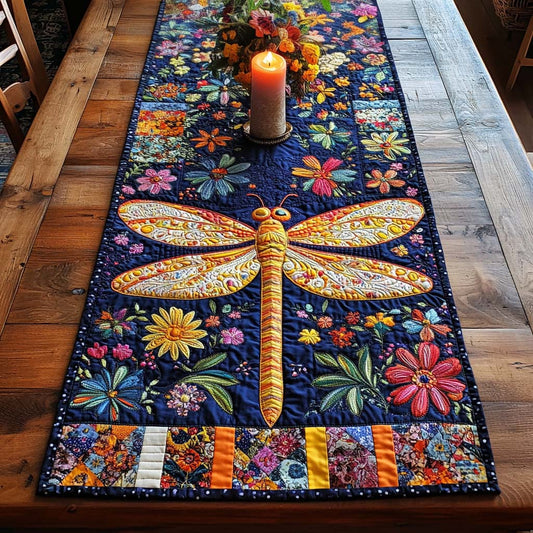 Dragonfly Grace Quilted Table Runner NCU0NT10402