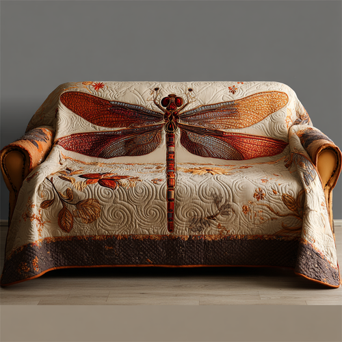 Dragonfly Sky Quilted Sofa Cover NCU0DK11180