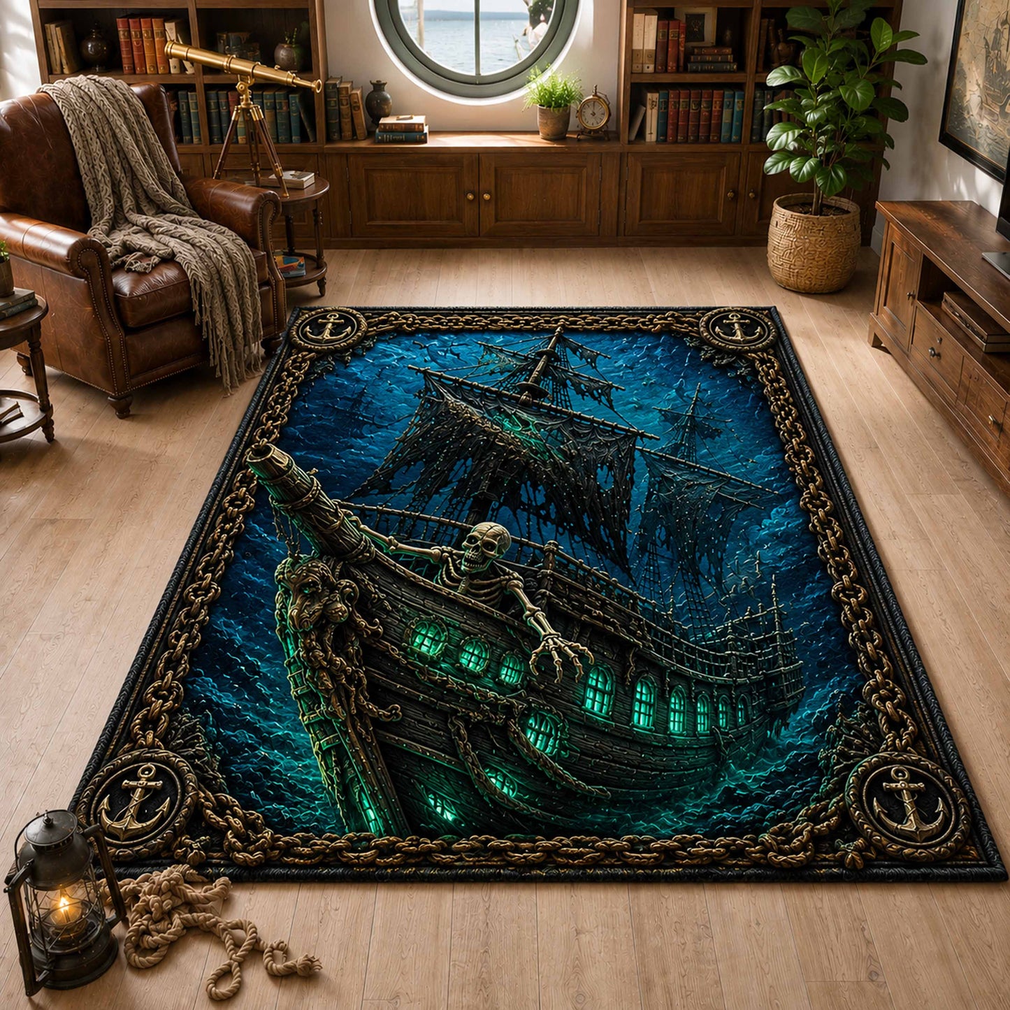 Dread Waters Area Rug NCU0TD3126