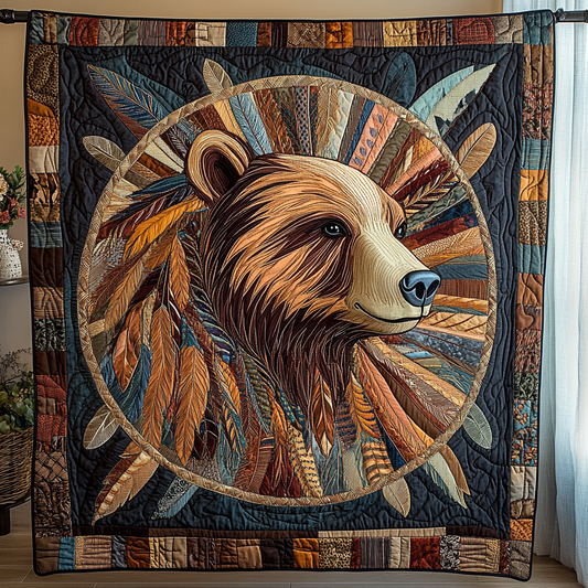 Dream Bear Quilted Blanket NCU0DK8991