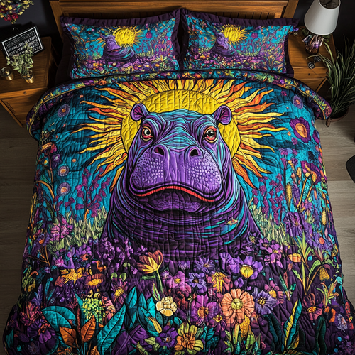 Dream Beast 3-Piece Quilted Bedding Set NCU0VH5410