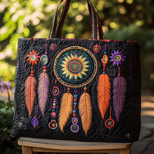 Dream Bloom Quilted Tote Bag NCU0PT8330