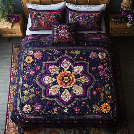 Dream Catcher 3-Piece Quilted Bedding Set NCU0PT7137