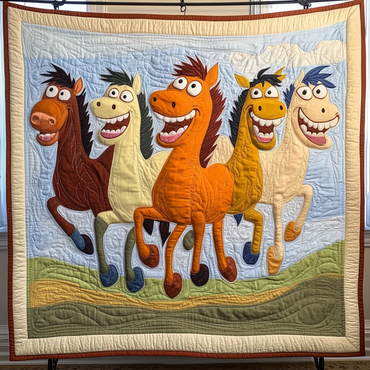 Dream Horse Quilted Blanket NCU0DK7445