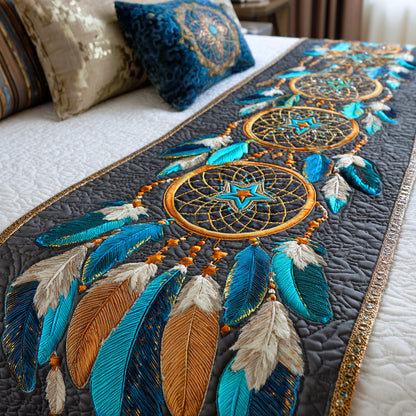 Dream Path Sky Quilted Bed Runner NCU0TD1271