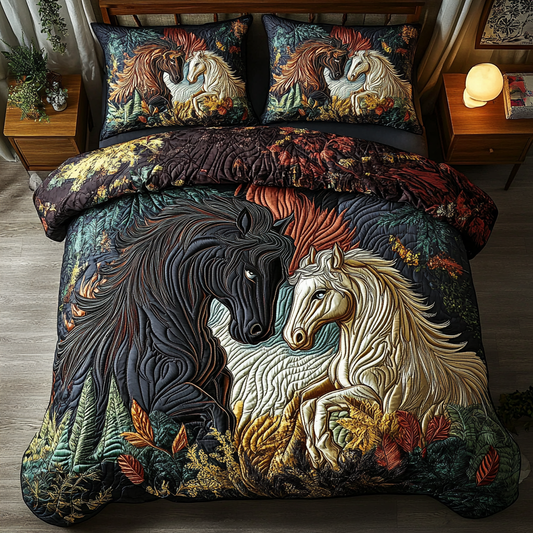 Dream Rider 3-Piece Quilted Bedding Set NCU0VH2917