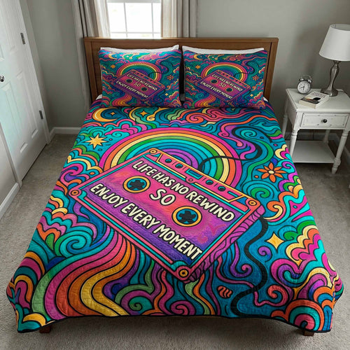 Dream Spirit 3-Piece Quilted Bedding Set NCU0XD2773