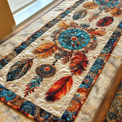 Dream Weaver Quilted Table Runner NCU0DK4278