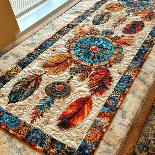 Dream Weaver Quilted Table Runner NCU0DK4278