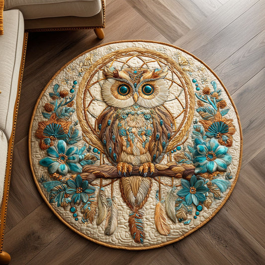 Dream Wing Quilted Round Mat NCU0TD380