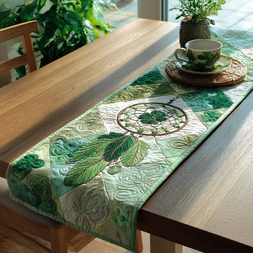 Dream of the Clover Quilted Table Runner NCU0PT11270