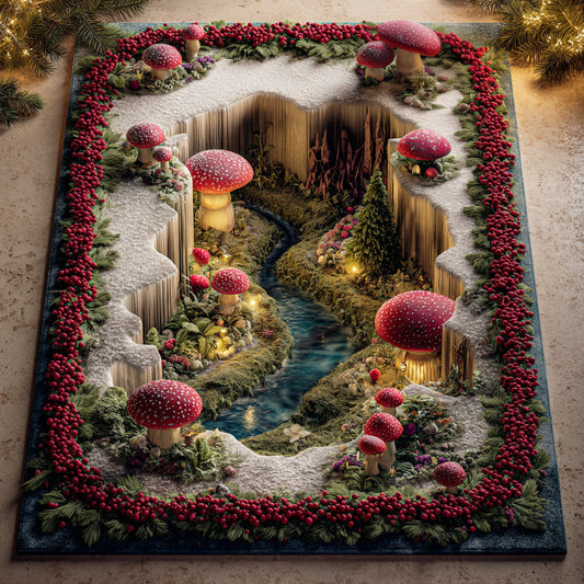 Dreamcap Fungi Garden Area Rug NCU0TD1854