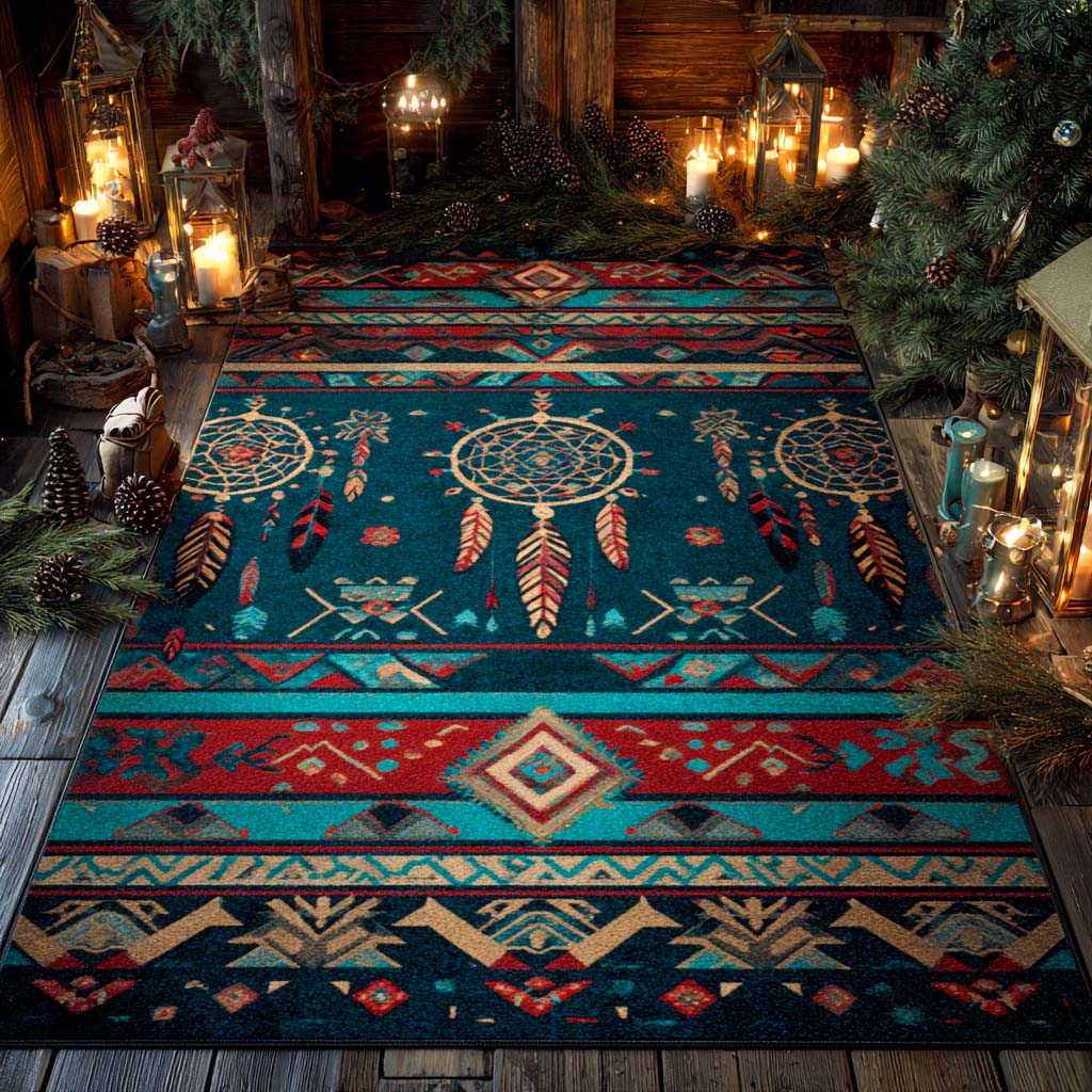 Dreamcatcher Spirit Path Area Rug NCU0XD1858
