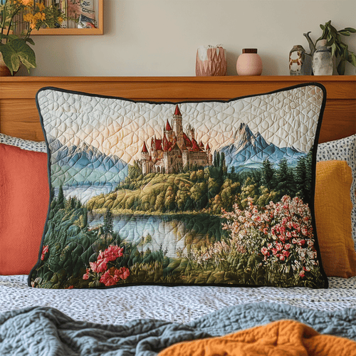 Dreamer Path Quilted Bedding Pillow Case NCU0DV4099
