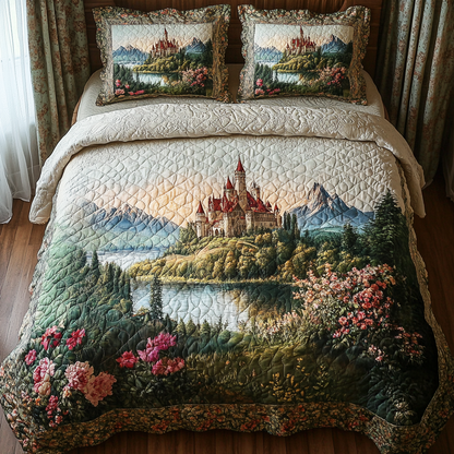 Dreamer Path 3-Piece Quilted Bedding Set NCU0DV3947