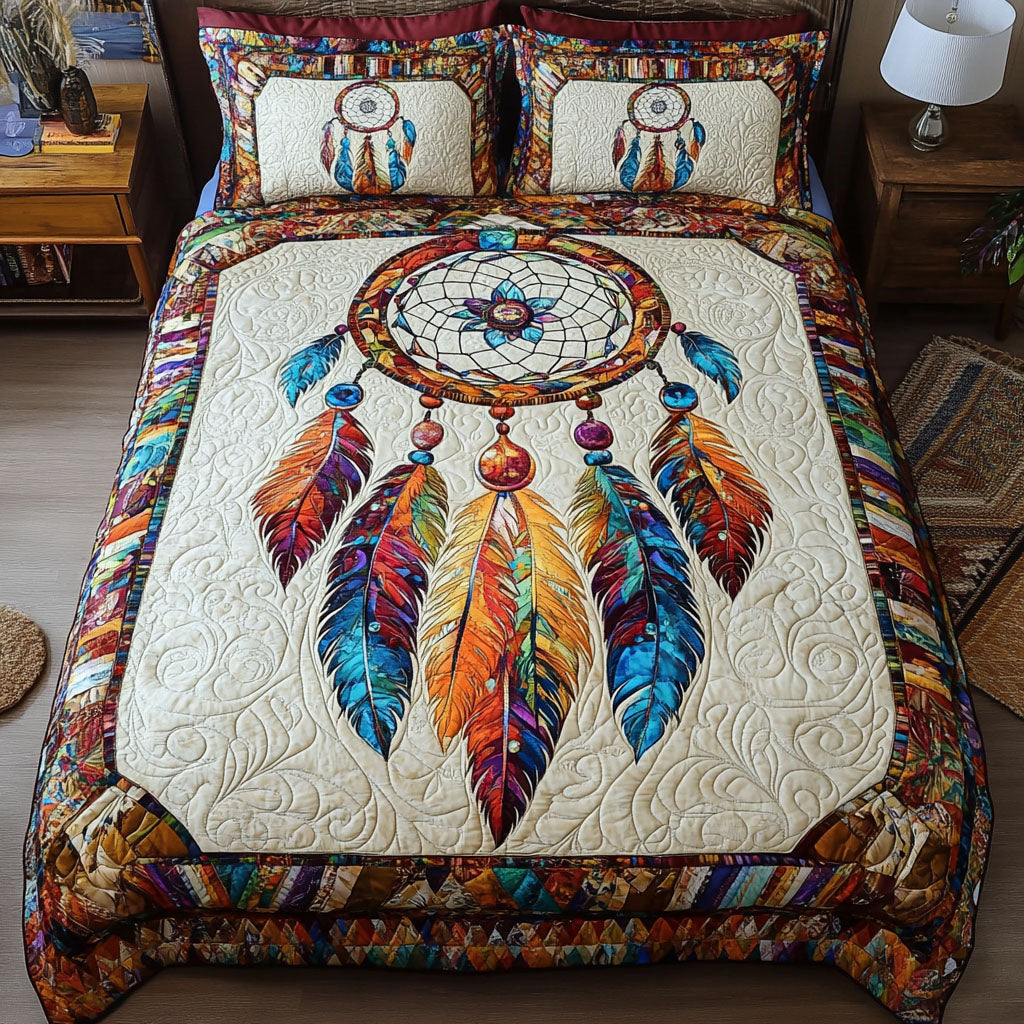 Dreaming Horizon 3-Piece Quilted Bedding Set NCU0PT2933