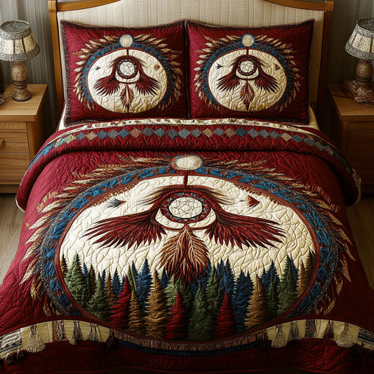 Dreamwoven Path 3-Piece Quilted Bedding Set NCU0PT7378